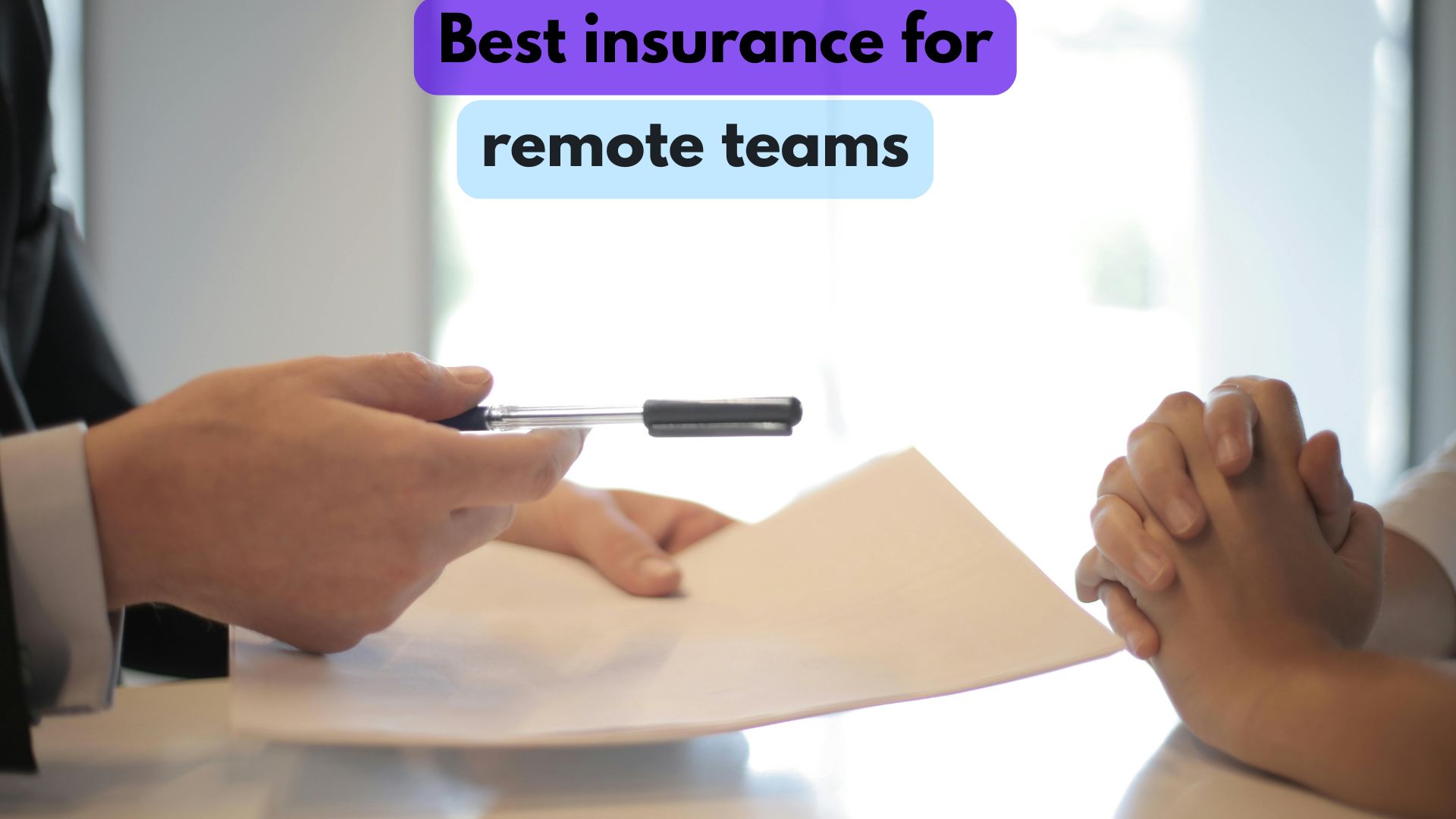 best insurance for remote teams