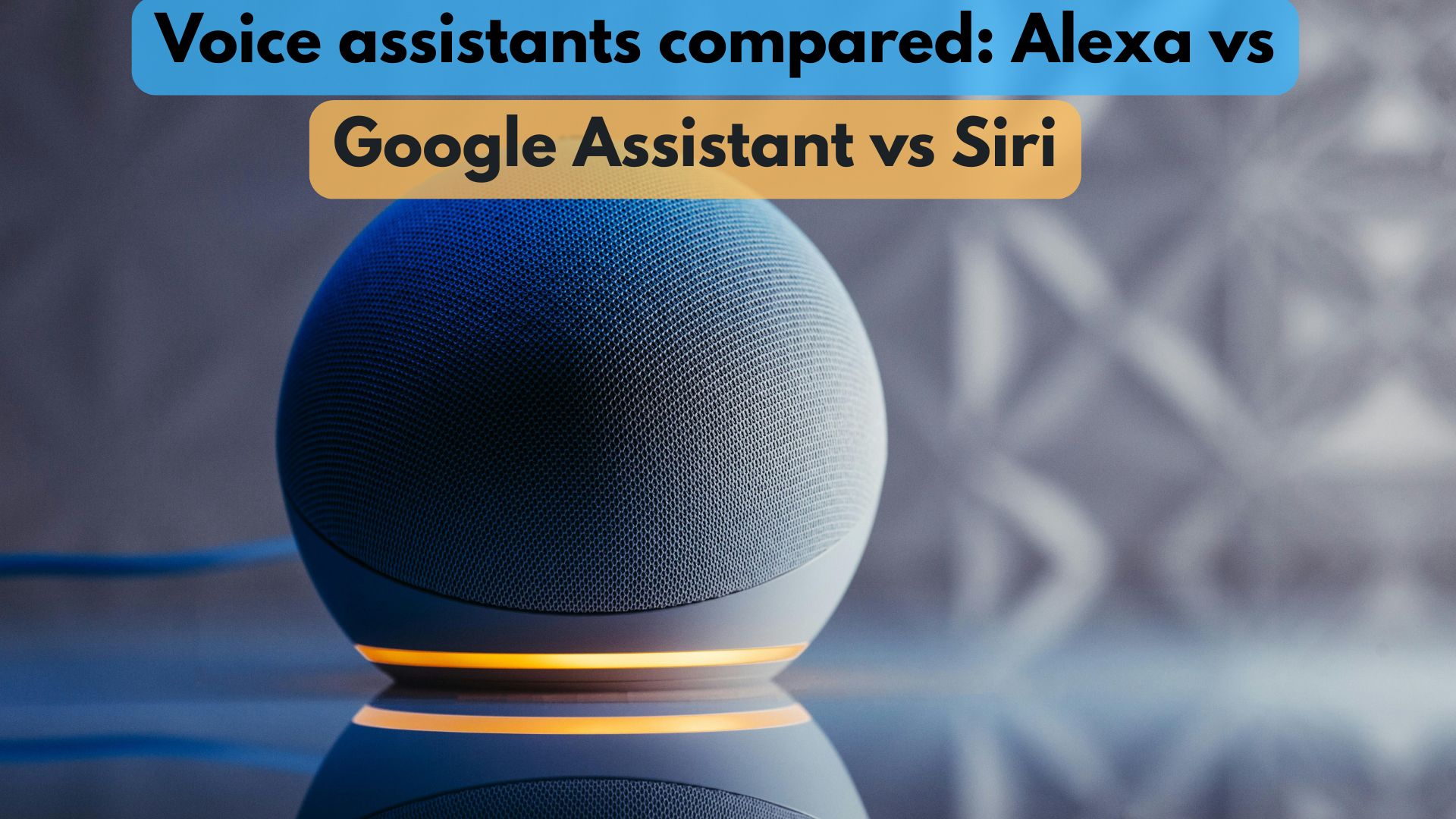 Voice assistants compared: Alexa vs Google Assistant vs Siri